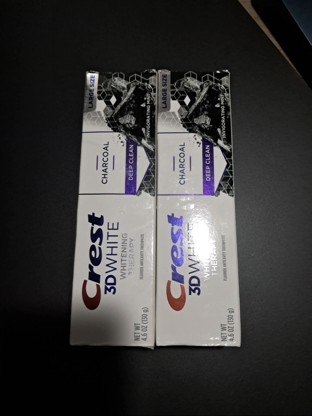 Crest 3D White Charcoal Deep Clean Toothpaste - White